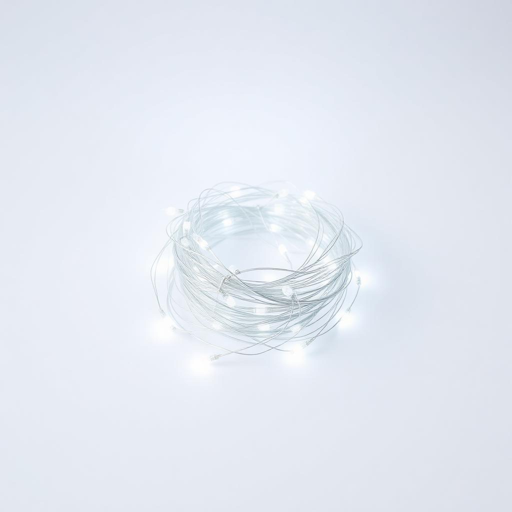 Catena luminosa Natale 20m 200 LED bianco